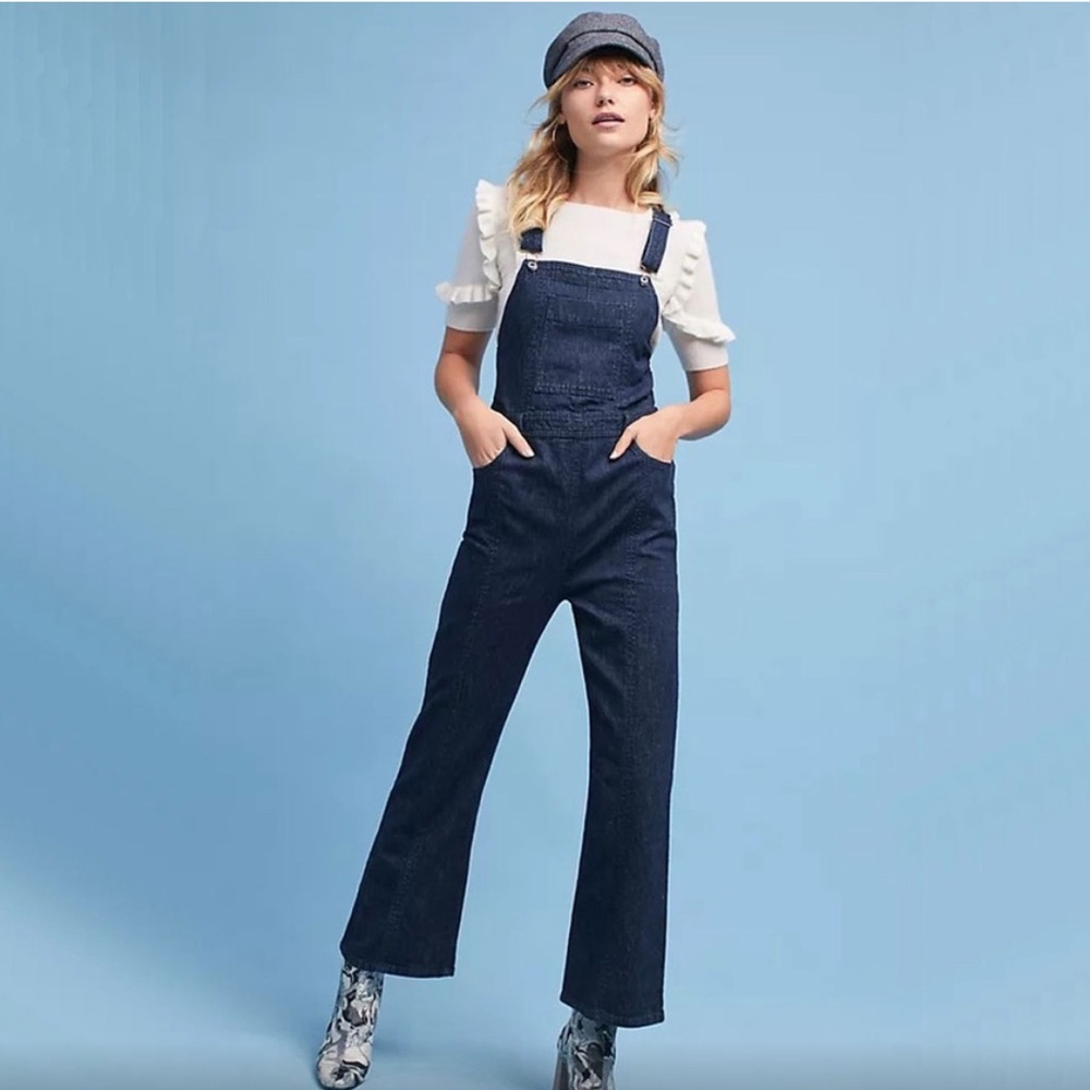 Anthropologie Pilcro And The Letterpress Denim Overalls